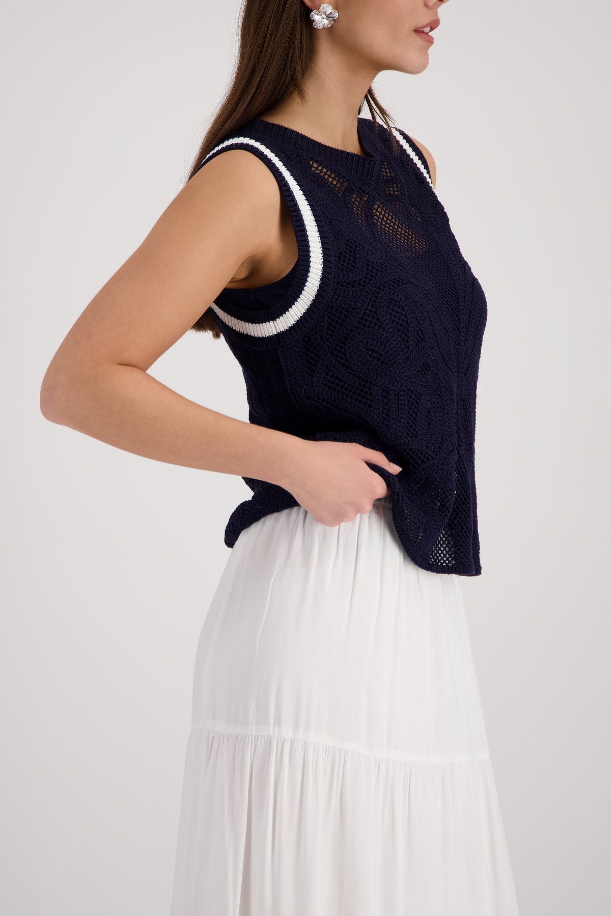 Strickpullunder aus Viskose