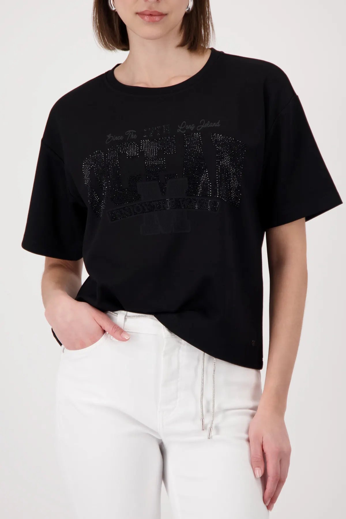 T-Shirt mit Rundhalsausschnitt
