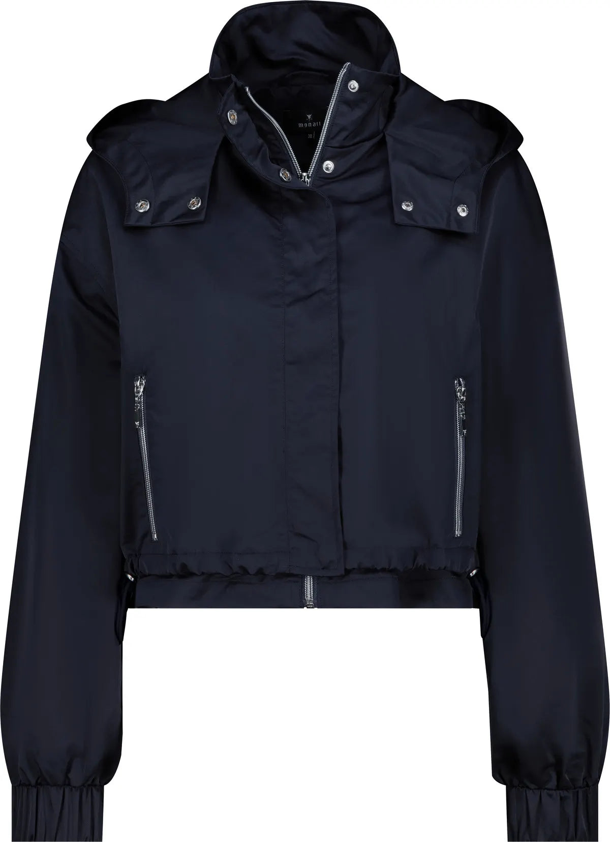 Nylon-Jacke mit Kapuze