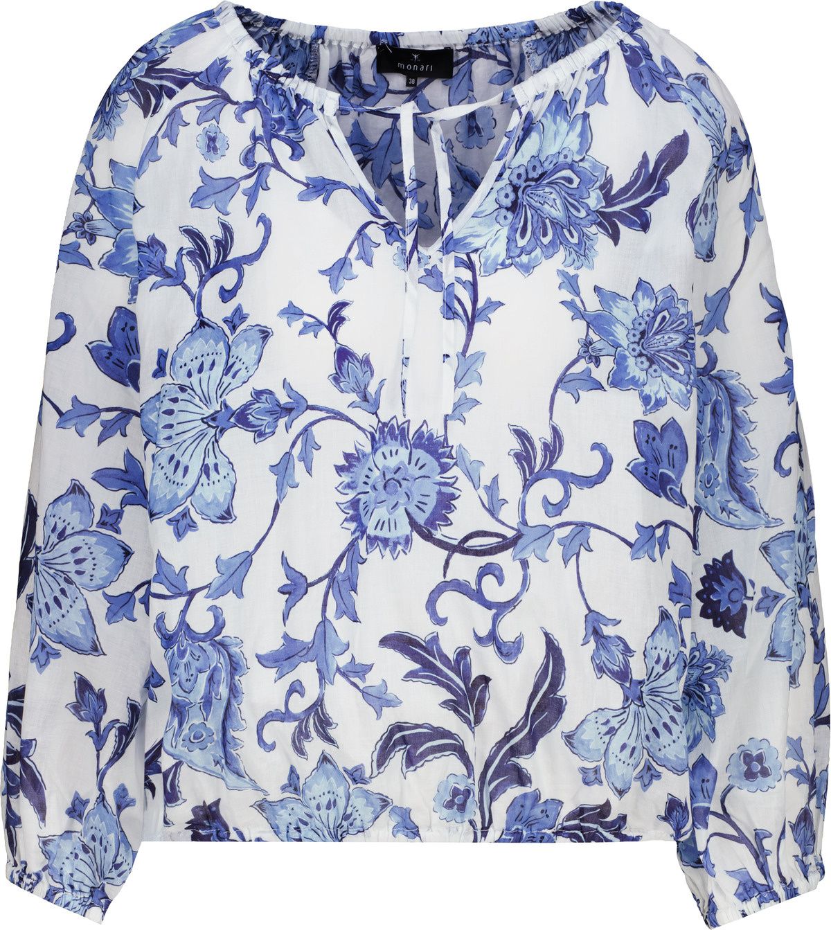 Bluse mit Blumenmuster