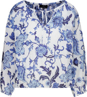 Bluse mit Blumenmuster
