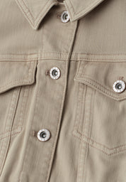 Jeansjacke im Colored-Denim-Look