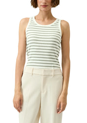 Top aus Rippstrick