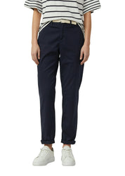 Chino Regular Fit aus Baumwollmix