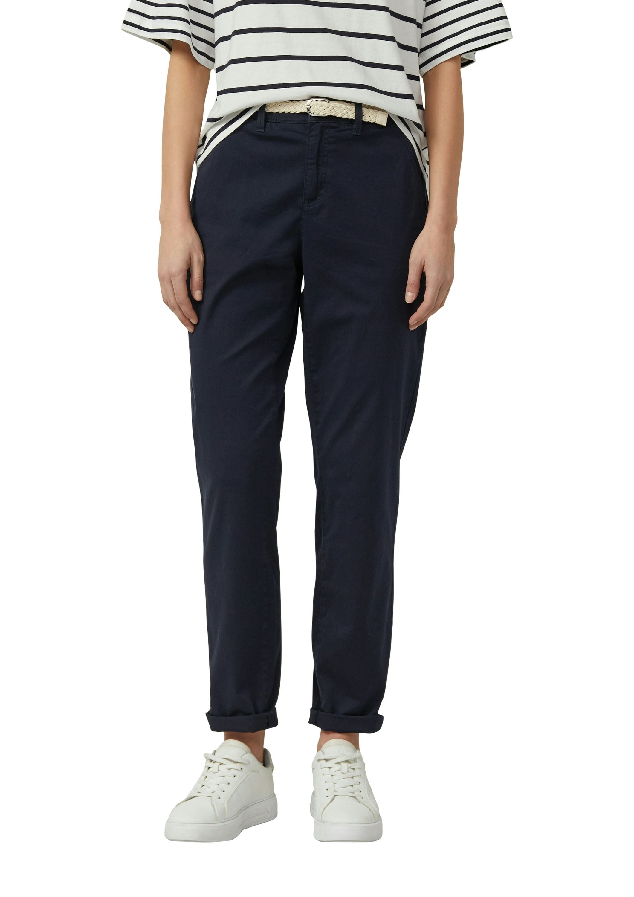 Chino Regular Fit aus Baumwollmix