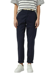 Chino Regular Fit aus Baumwollmix