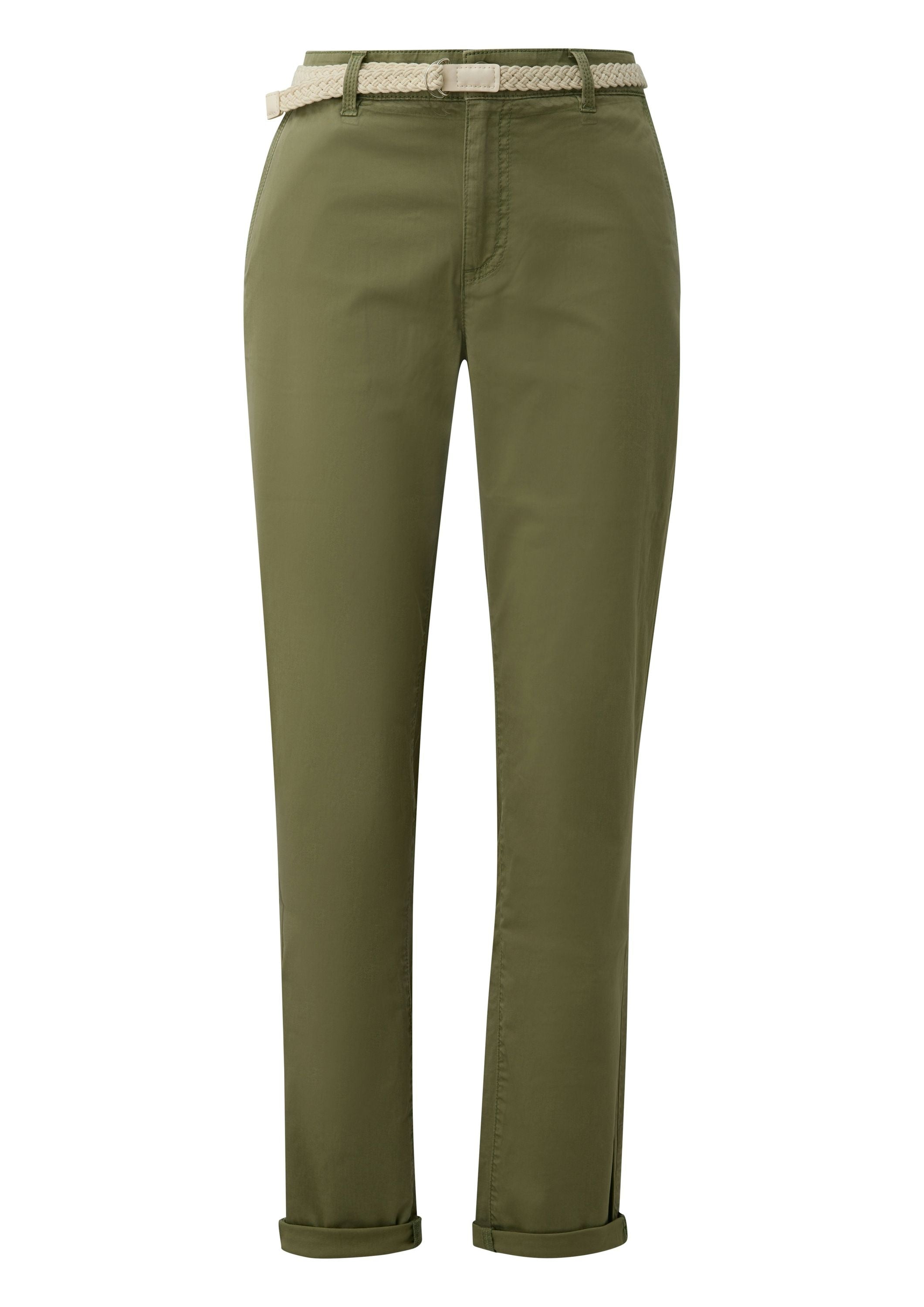 Chino Regular Fit aus Baumwollmix