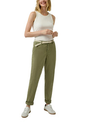 Chino Regular Fit aus Baumwollmix