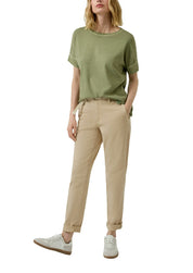 Chino Regular Fit aus Baumwollmix