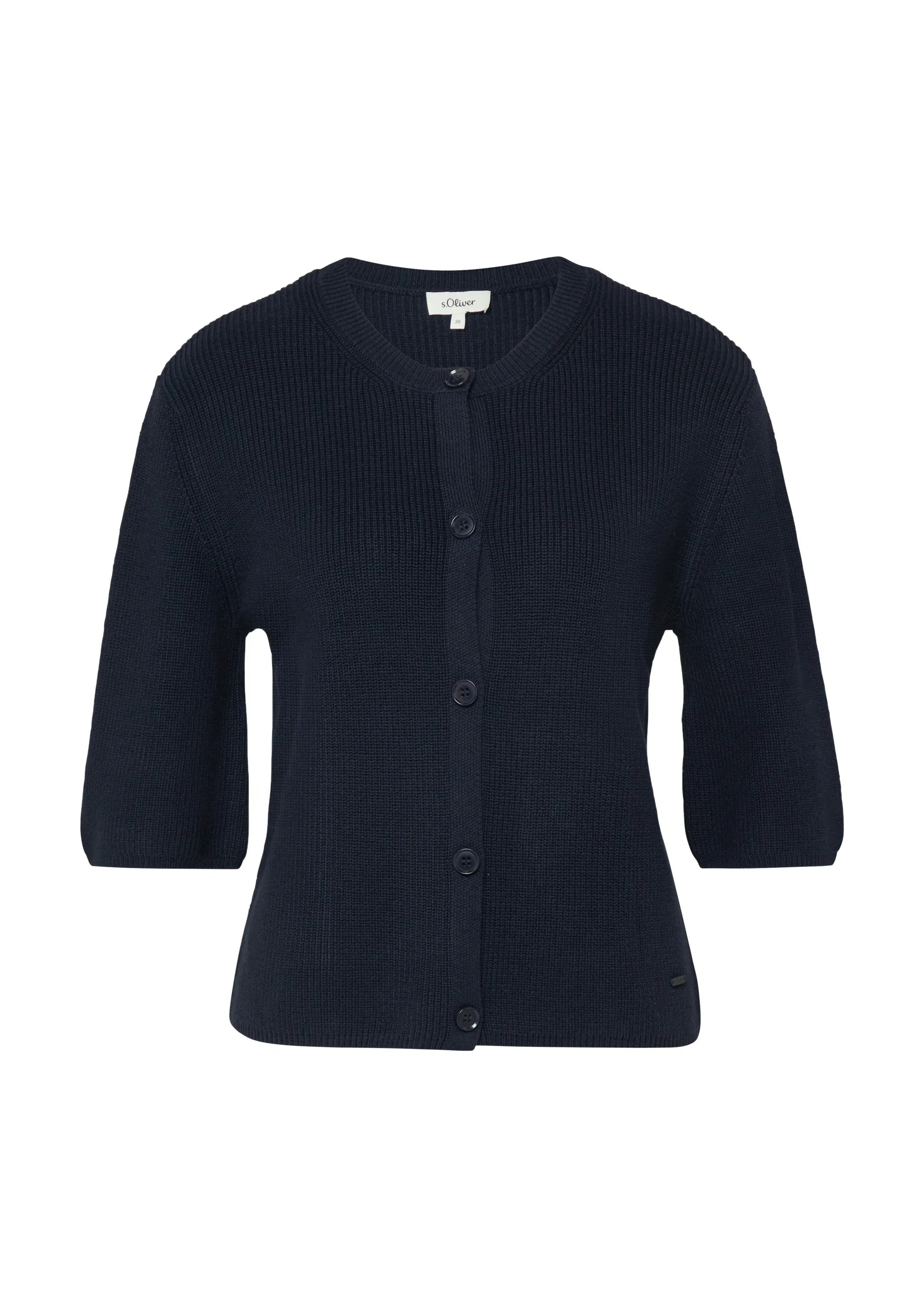 Strickjacke Regular Fit