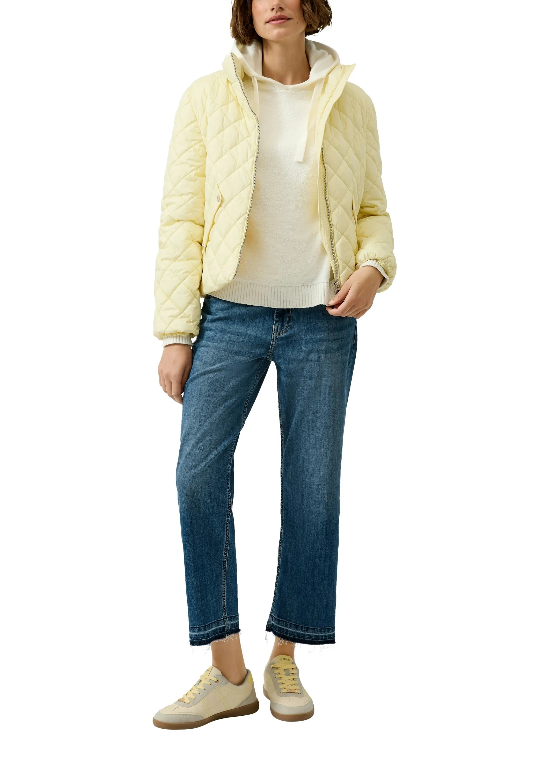 Steppjacke mit Stehkragen