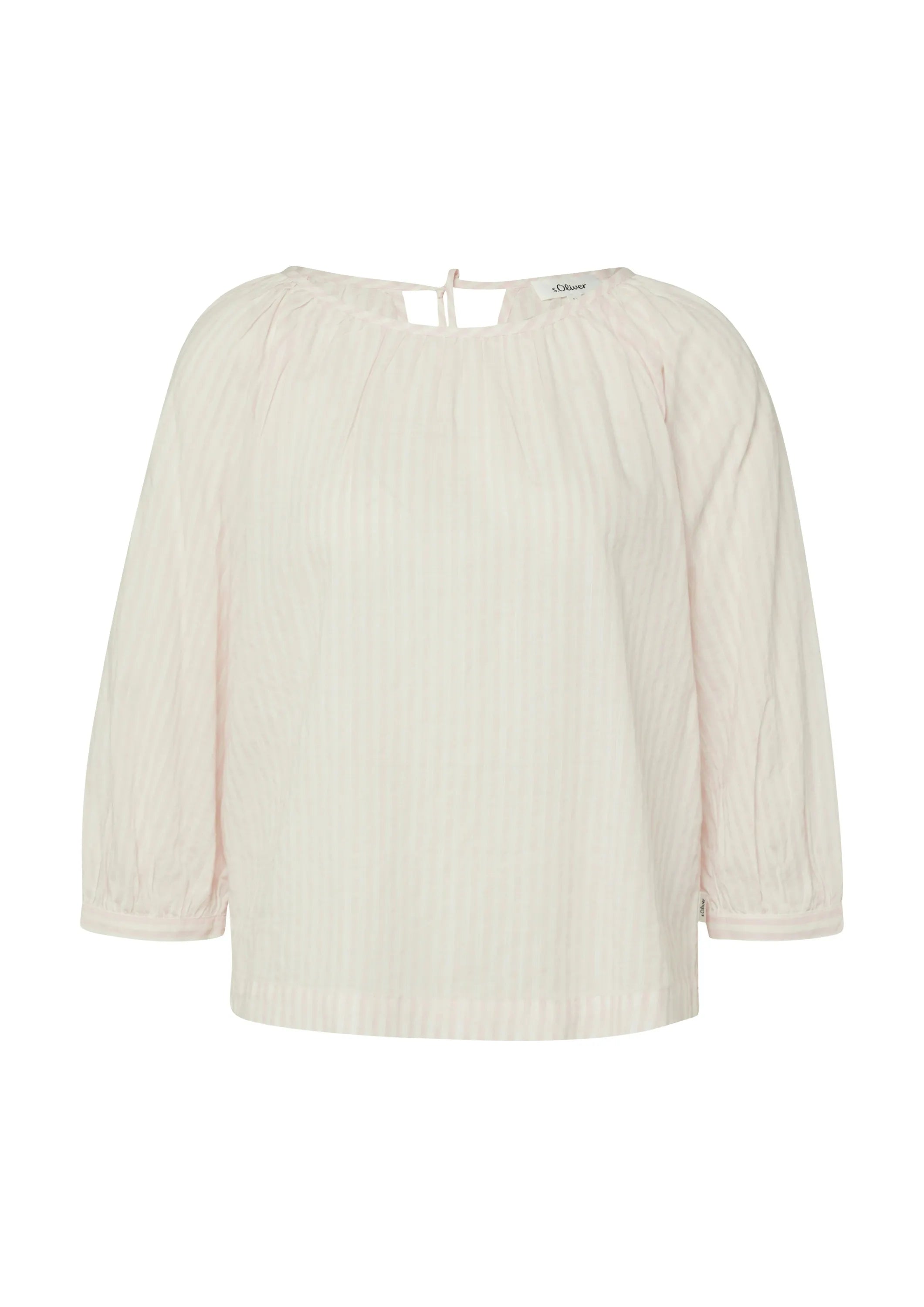 Bluse Relaxed Fit aus Baumwollmix