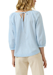Bluse Relaxed Fit aus Baumwollmix