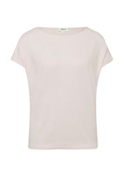 Jerseyshirt mit überschnittenen Schultern