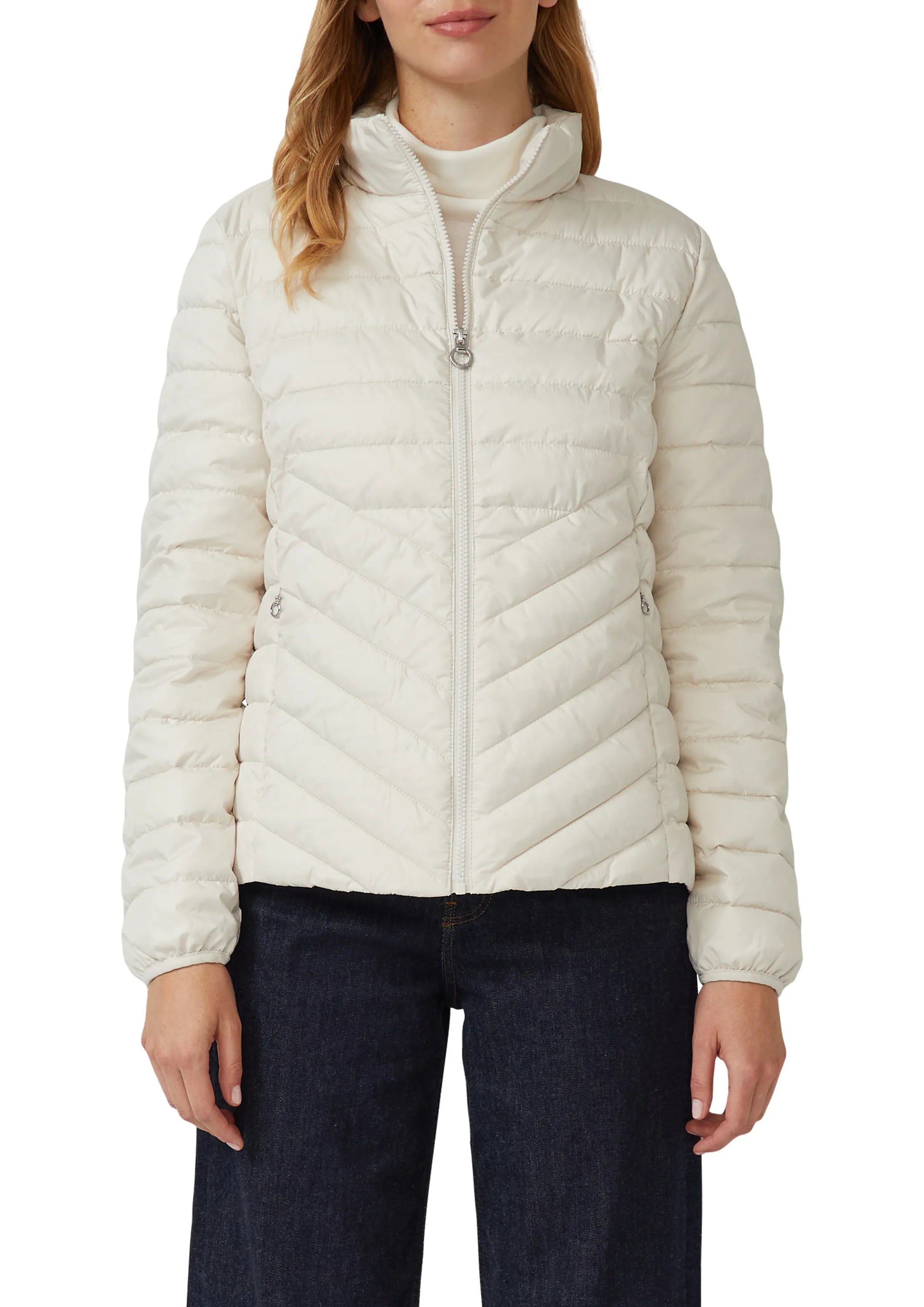 Steppjacke mit Stehkragen