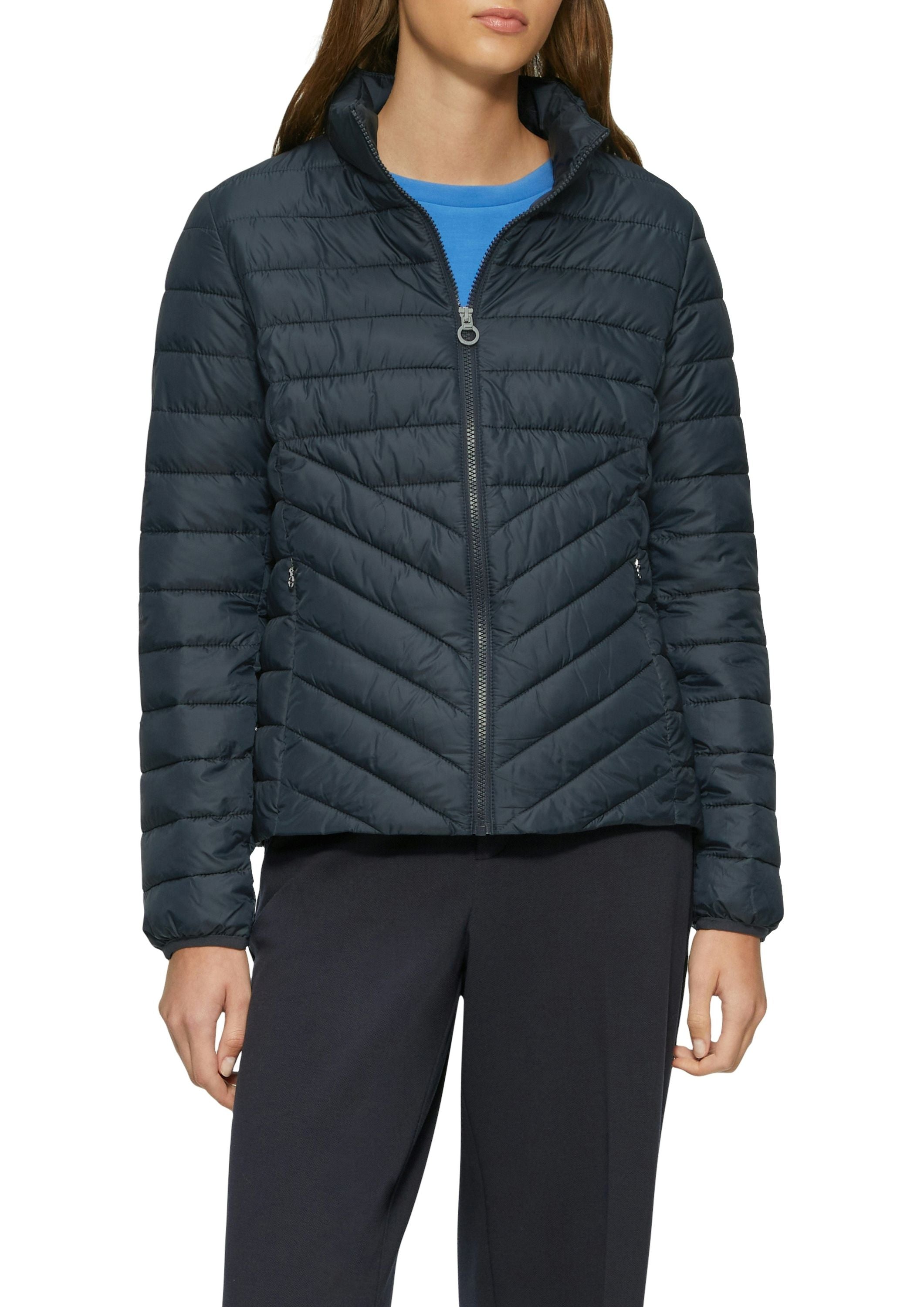 Steppjacke mit Stehkragen