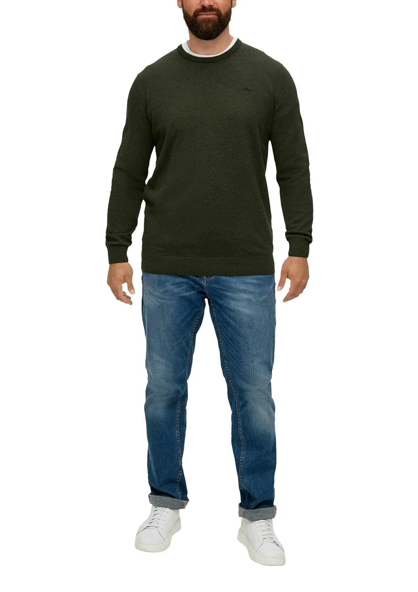 Strickpullover aus Baumwolle