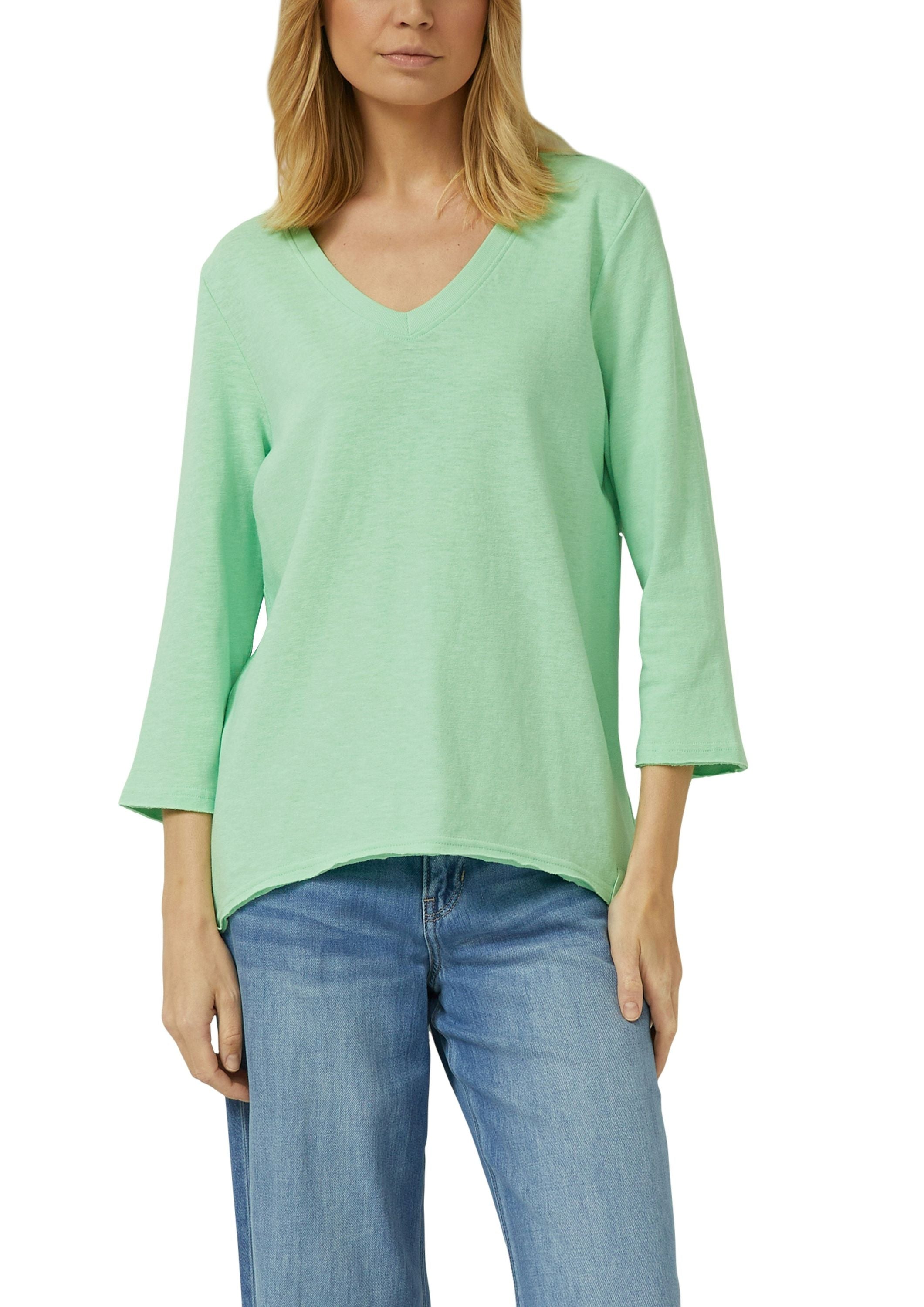 Langarmshirt aus Baumwolle