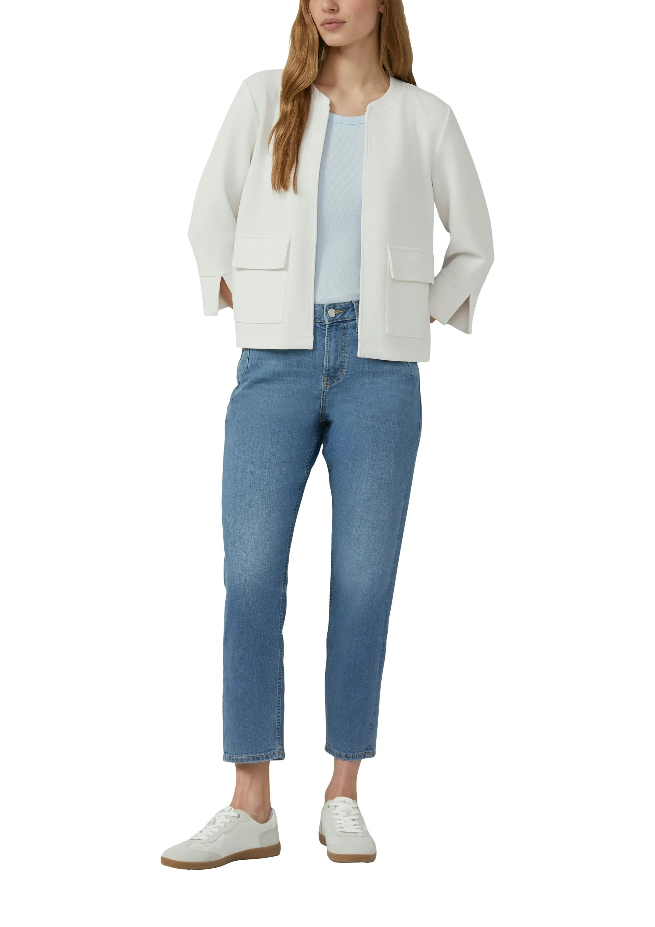 Sweatshirt Jacke Relaxed Fit