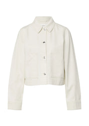 Jeans-Jacke mit aufgesetzten Taschen