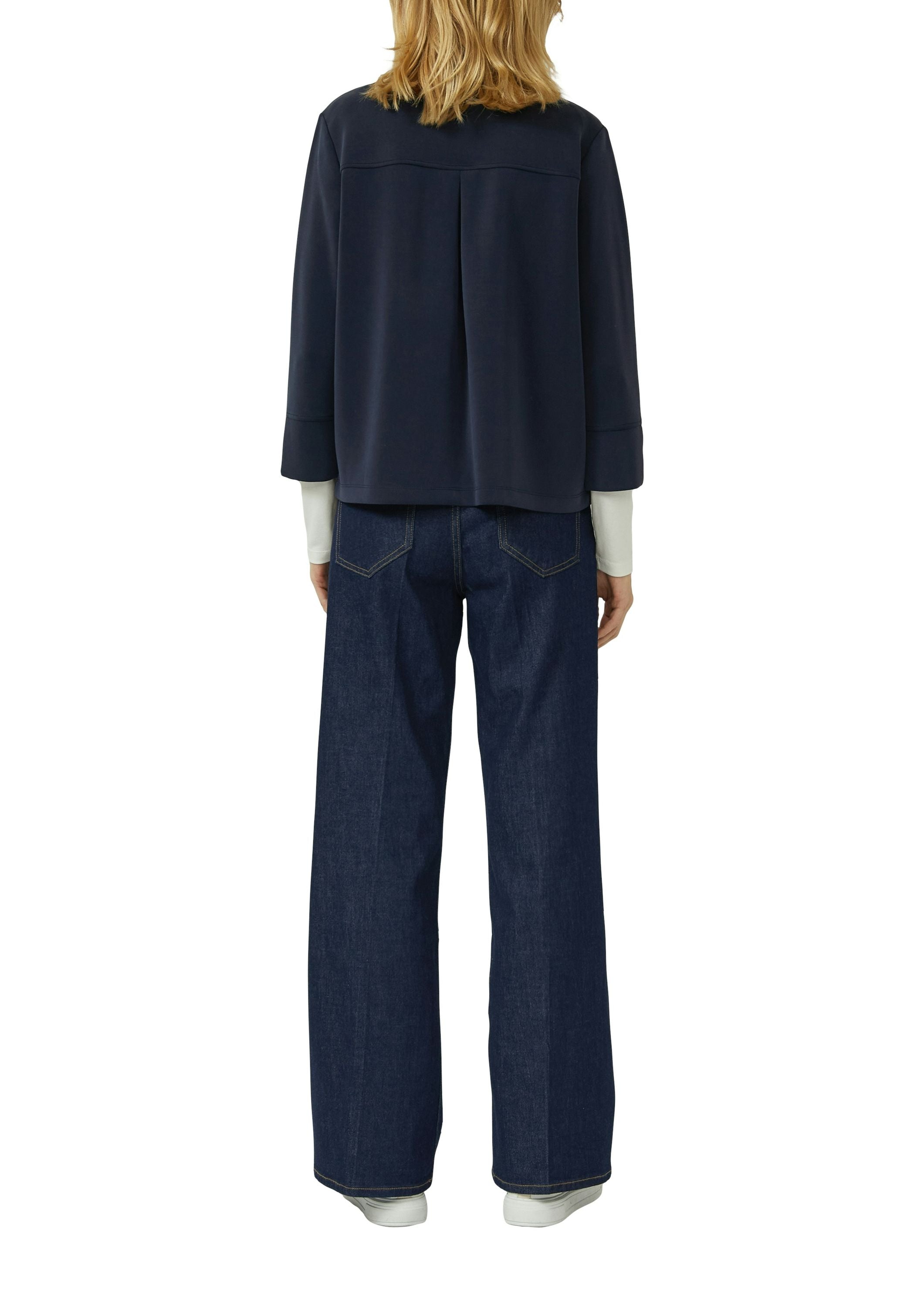 Sweatshirtjacke aus Modalmix