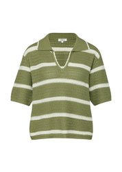 Strickpullover mit V-Ausschnit