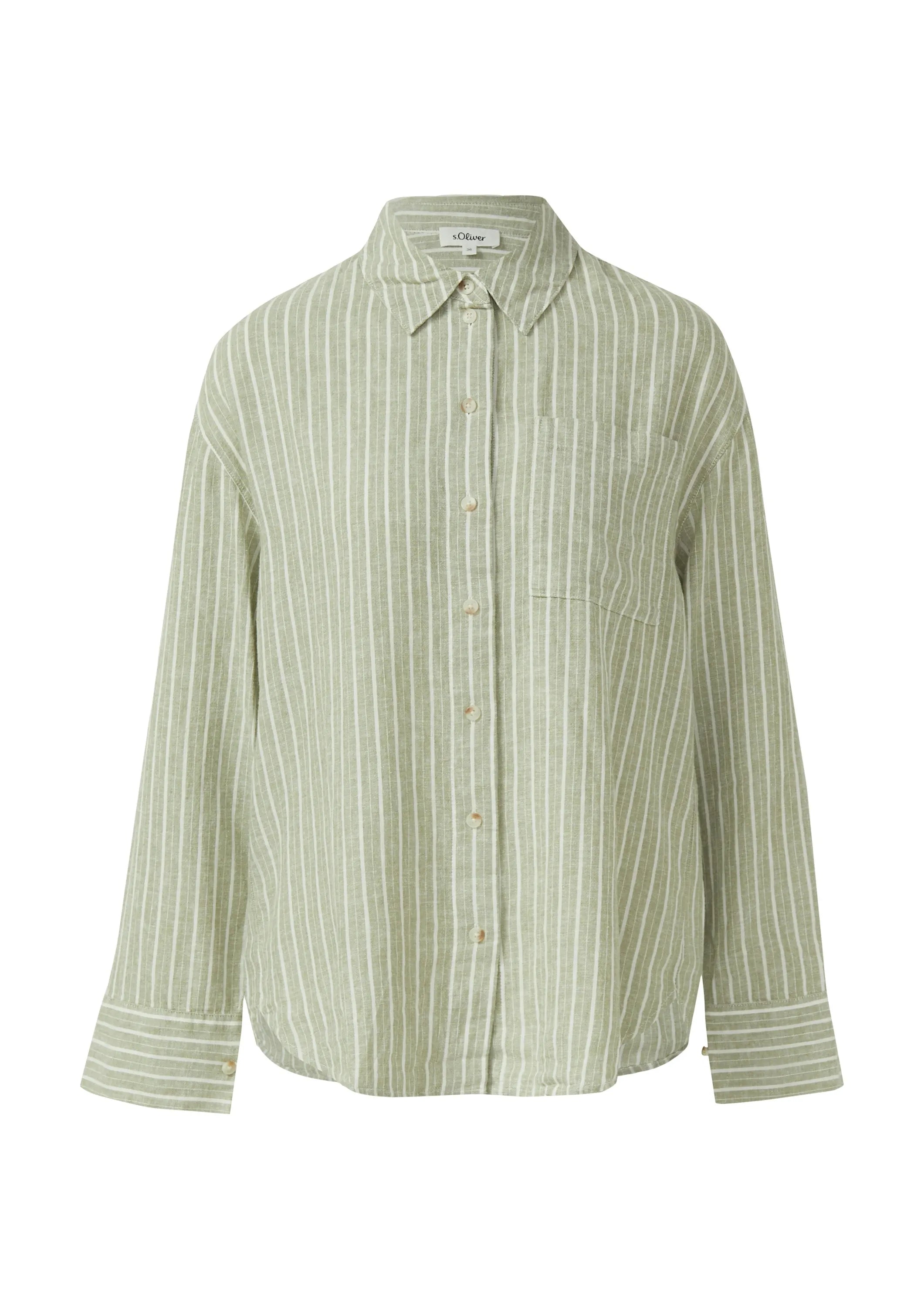 Leinenbluse Relaxed Fit