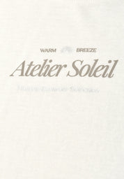 T-Shirt mit Rundhals und Wording