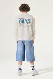 Sweatshirt aus Baumwolle