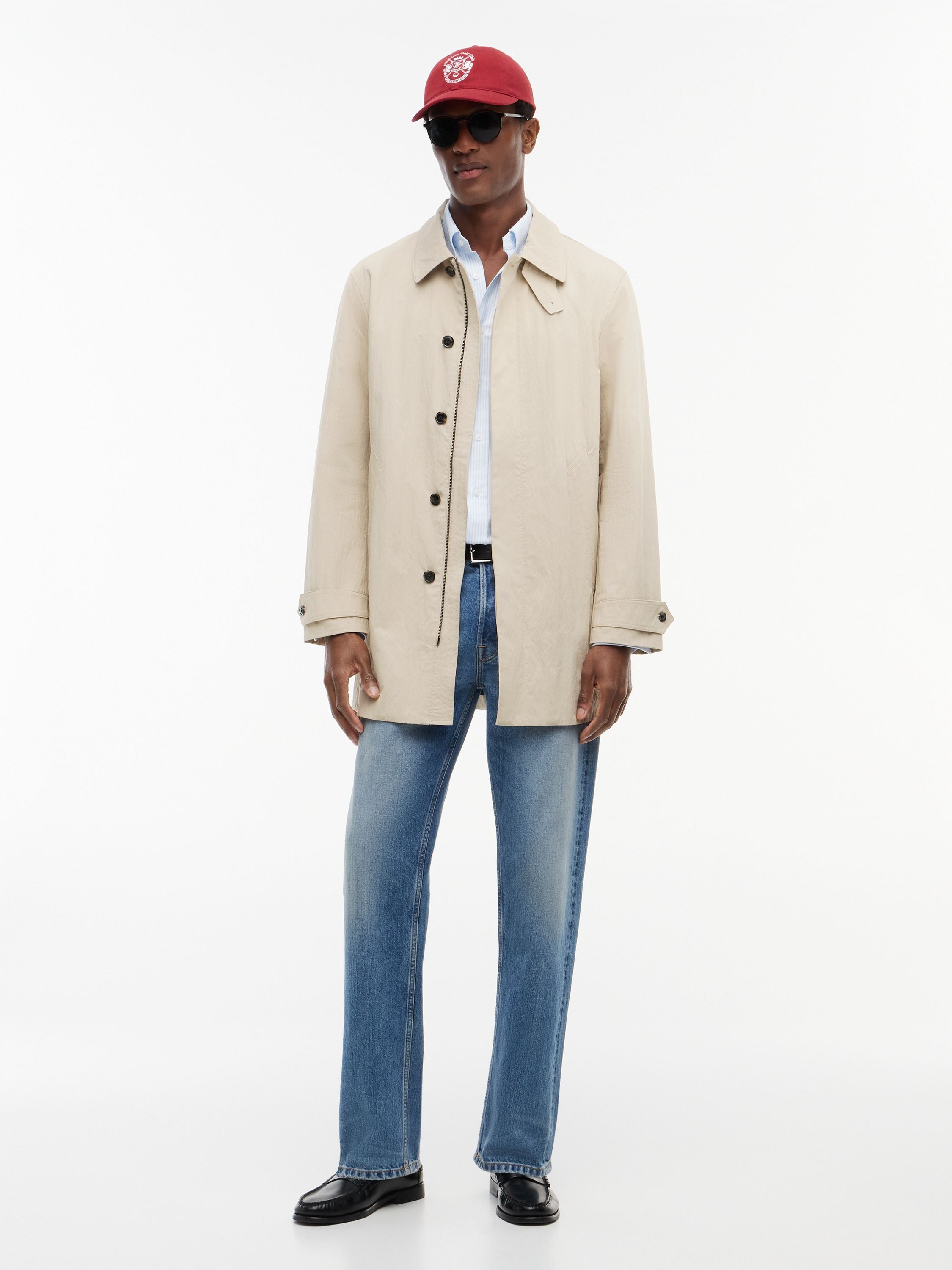 Trench-Mantel CREPE CARCOAT