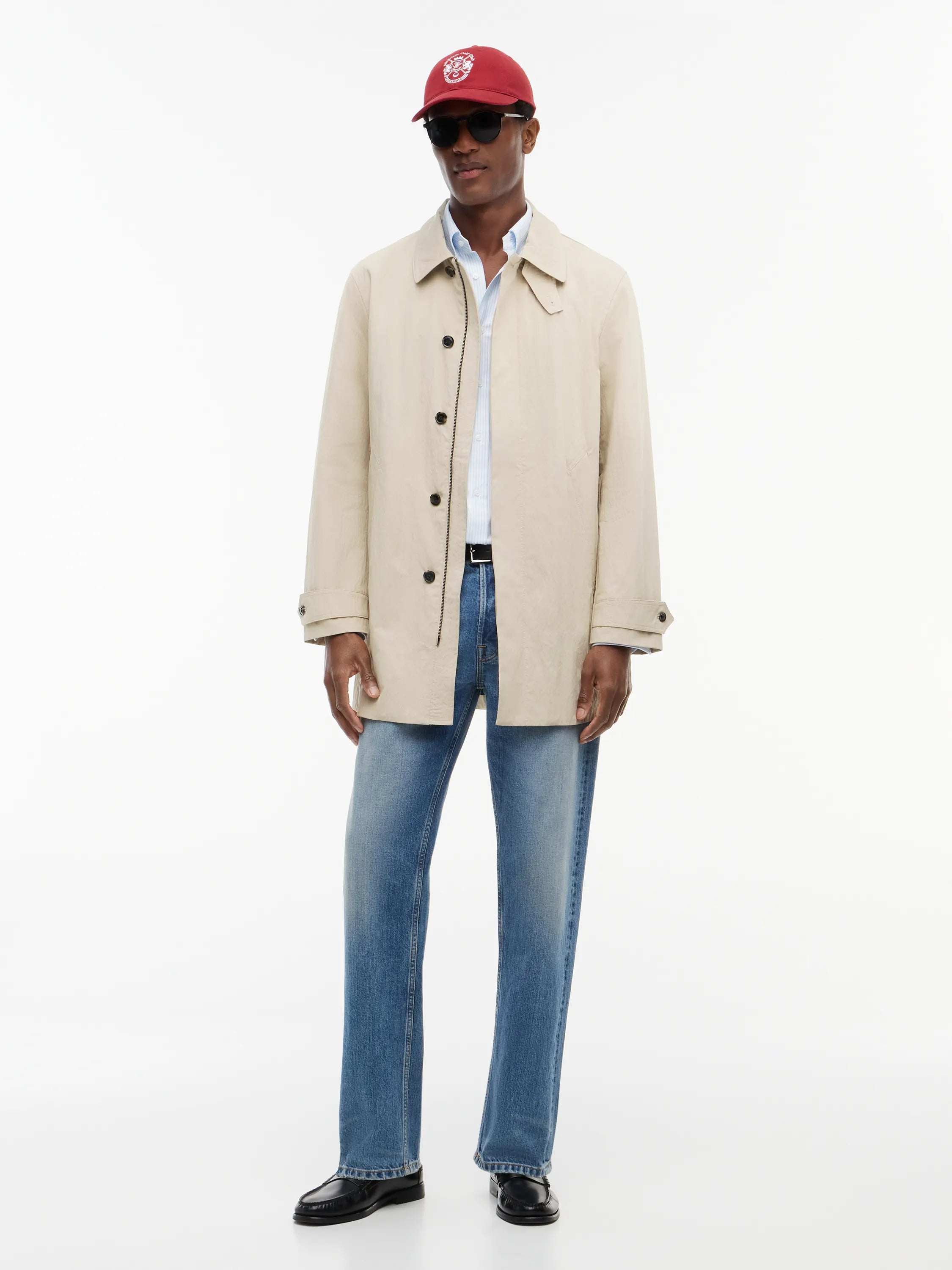 Trench-Mantel CREPE CARCOAT