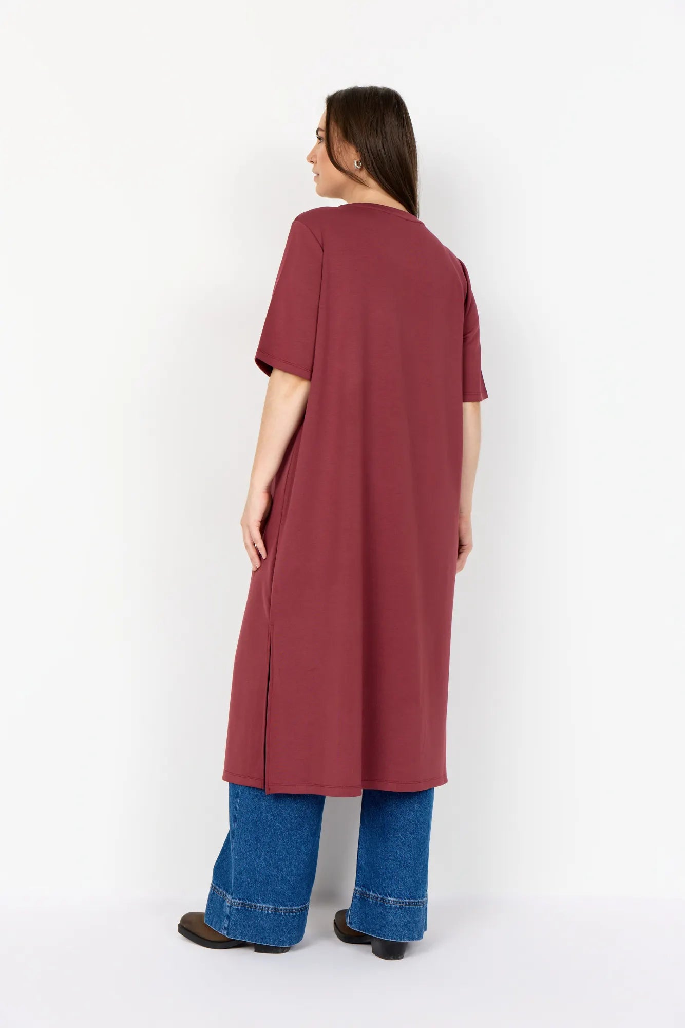 Freizeitkleid Midi aus Modalmix