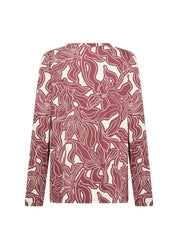 Bluse aus Baumwollmix