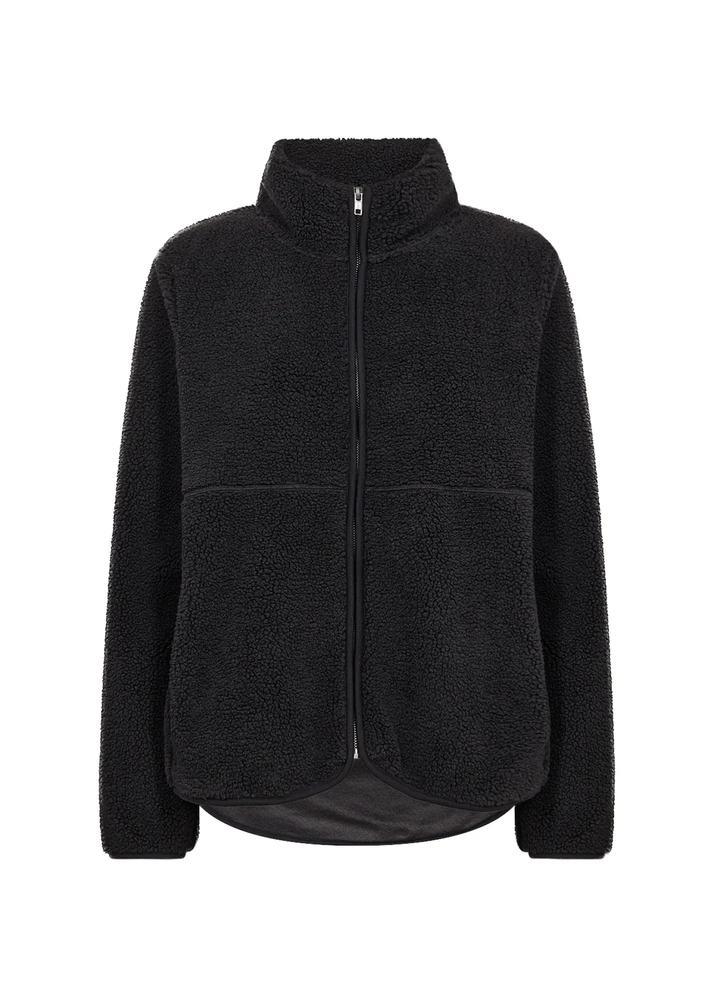 Teddyjacke mit Stehkragen