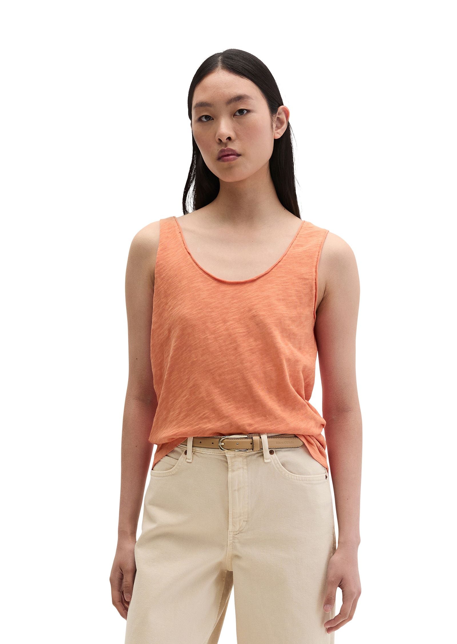 Top Regular Fit aus Baumwolle
