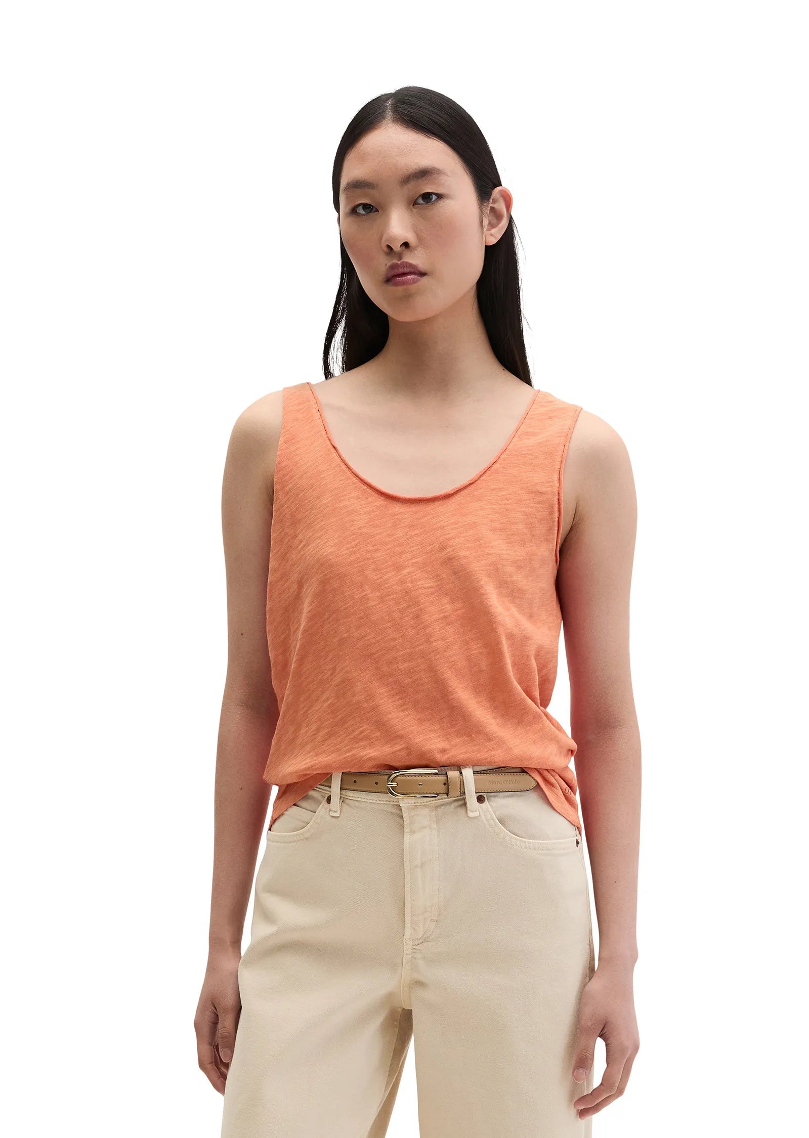 Top Regular Fit aus Baumwolle