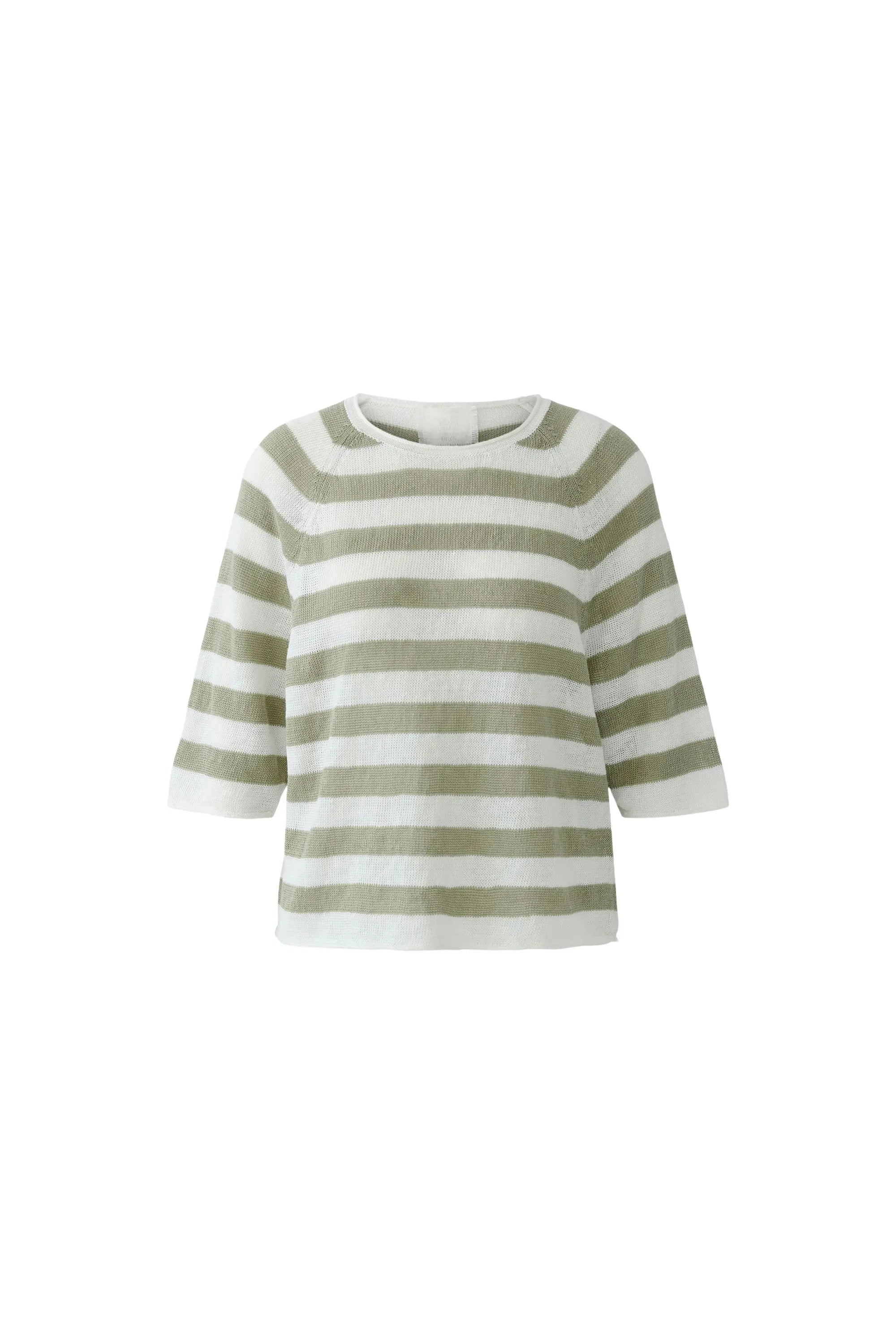 Strickpullover aus Leinen