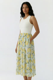Sommerkleid Midi mit Print