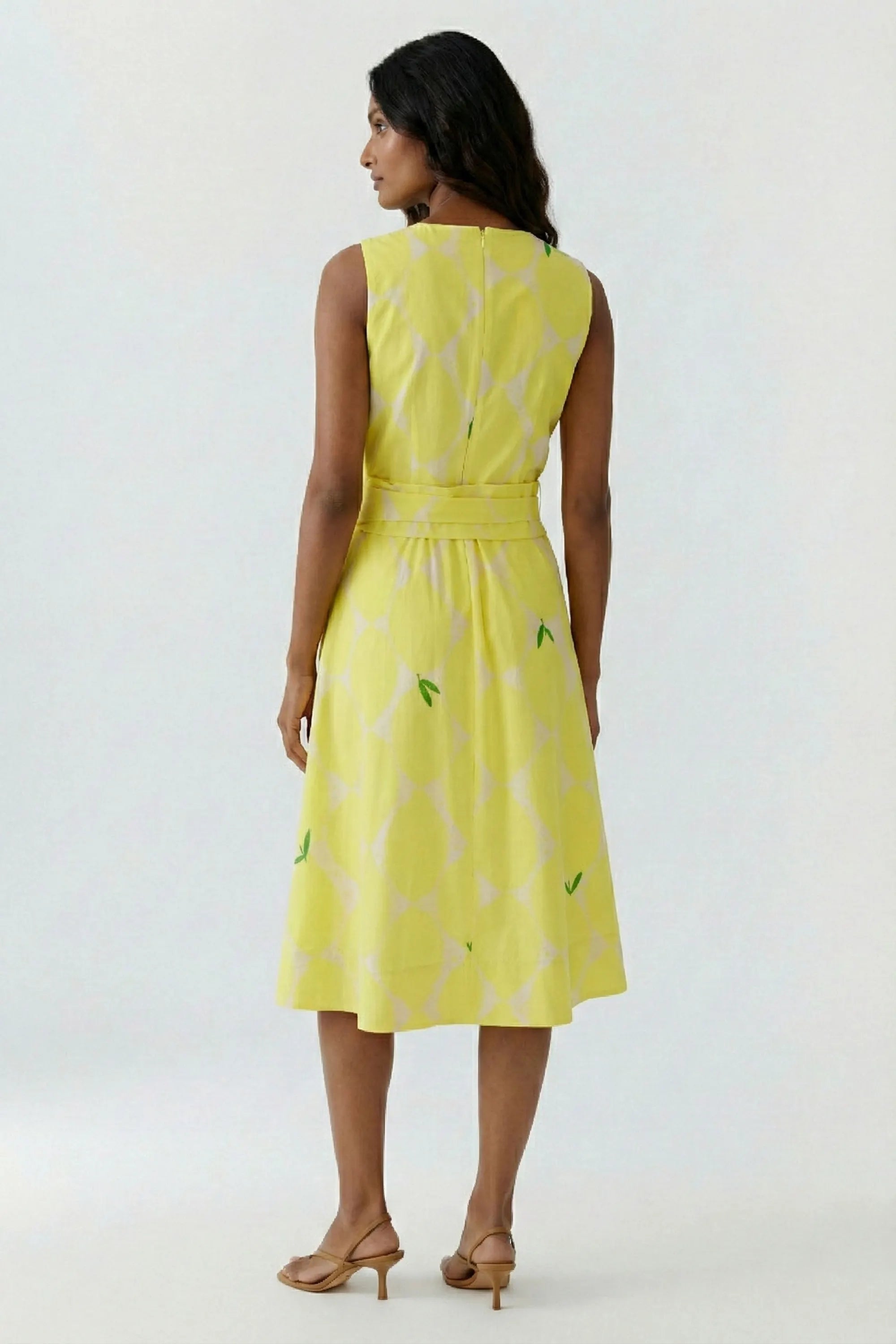 Sommerkleid Midi aus Baumwolle