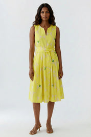 Sommerkleid Midi aus Baumwolle