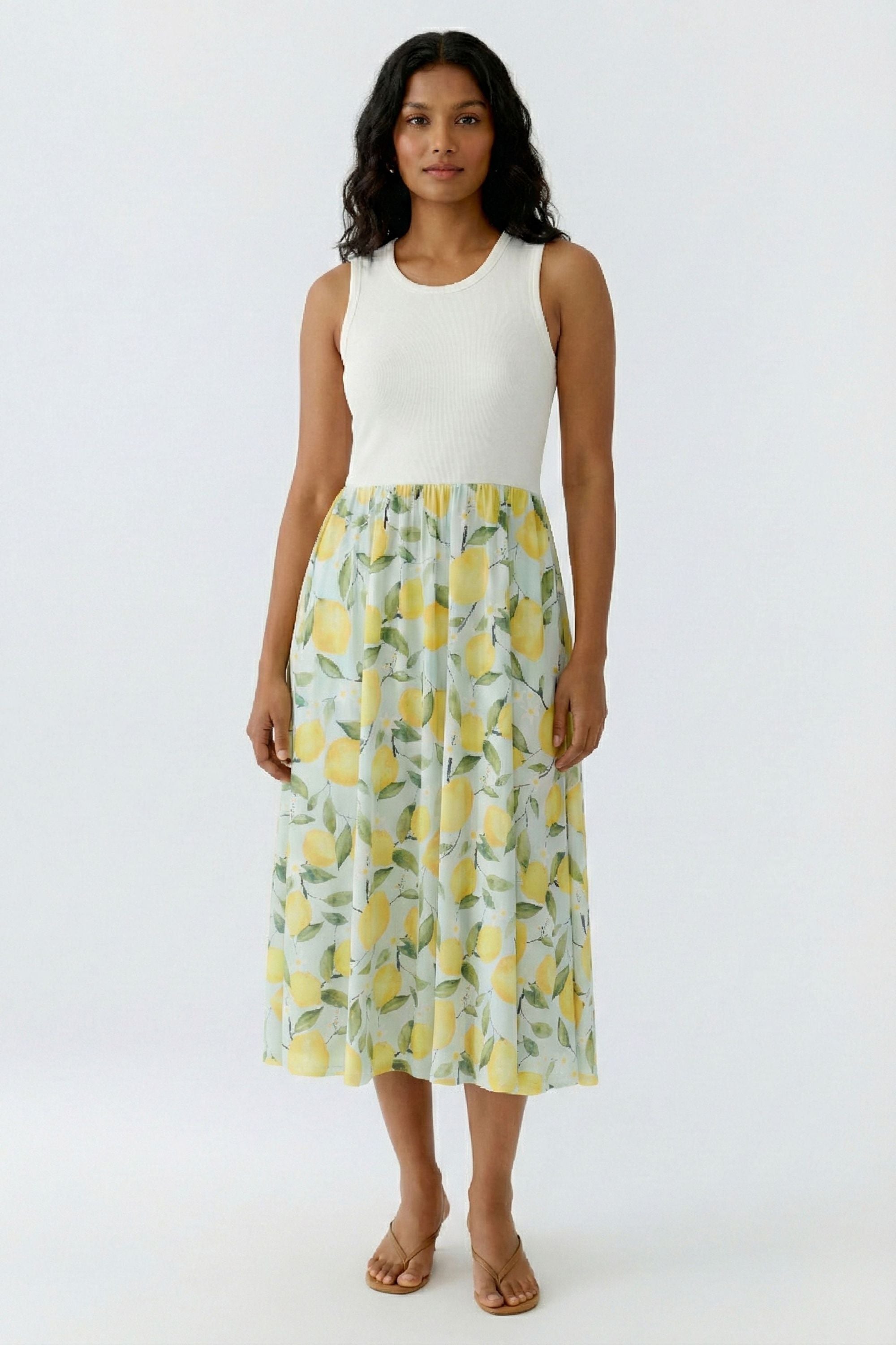 Sommerkleid Midi mit Print