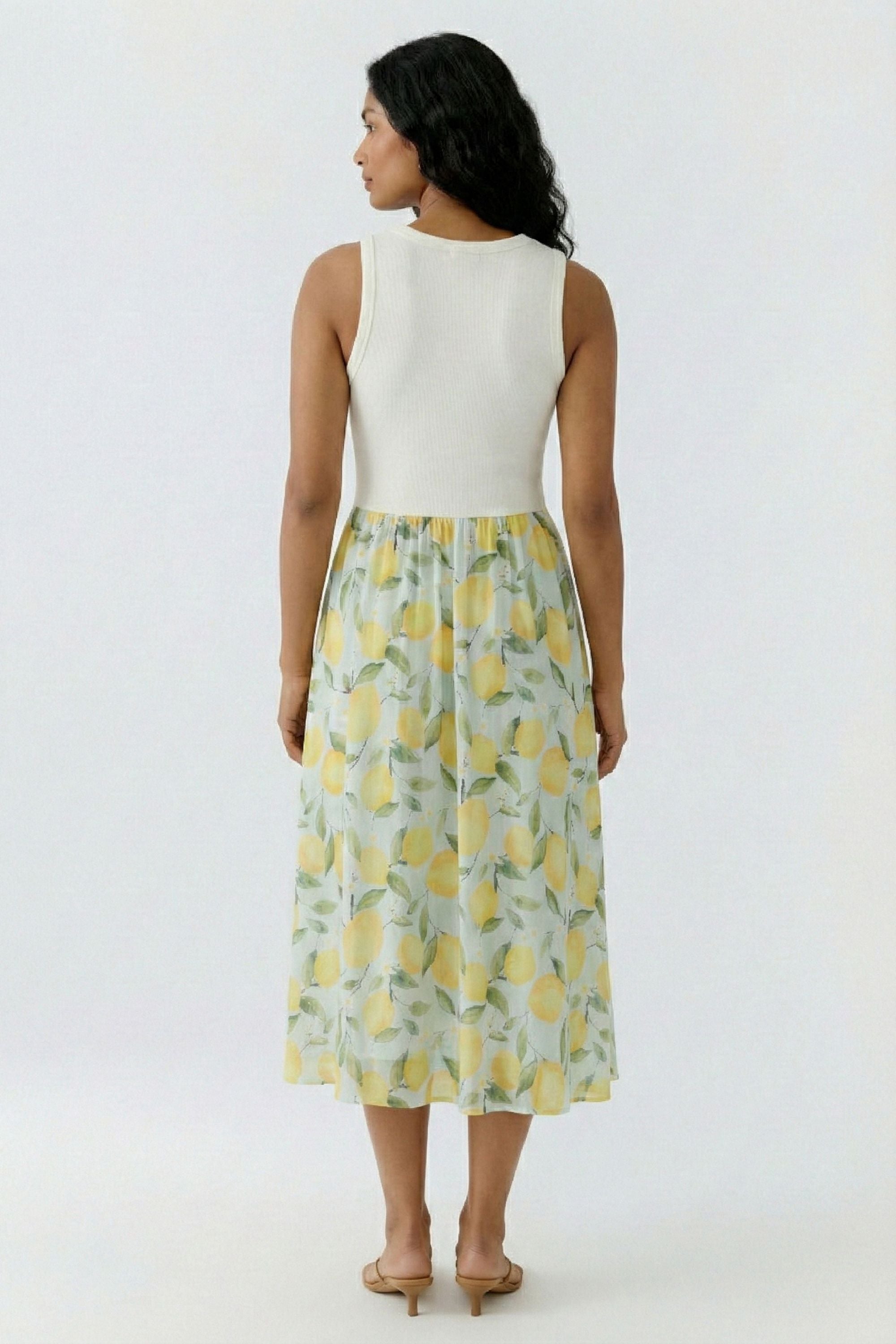 Sommerkleid Midi mit Print