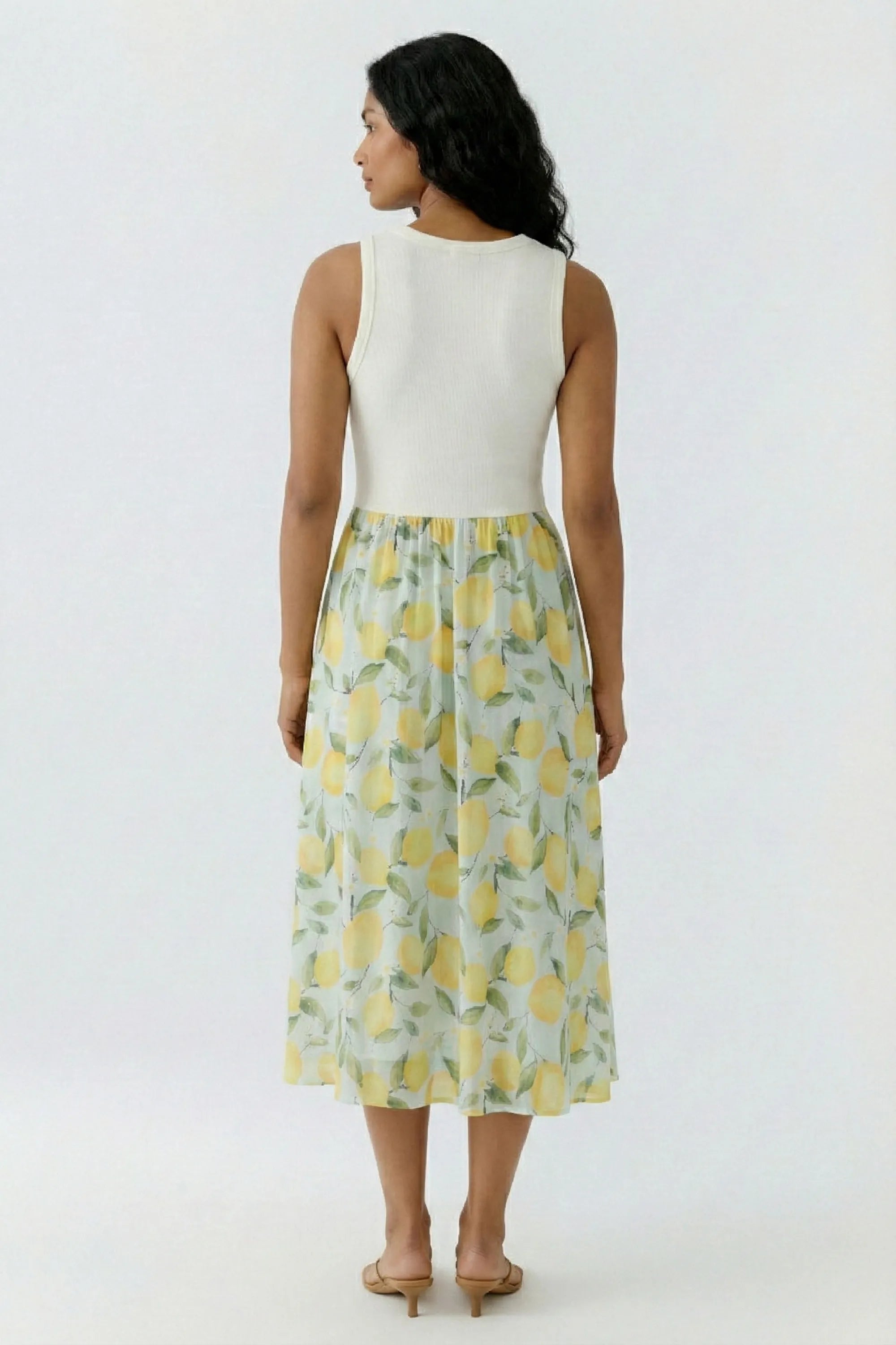Sommerkleid Midi mit Print