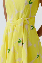 Sommerkleid Midi aus Baumwolle