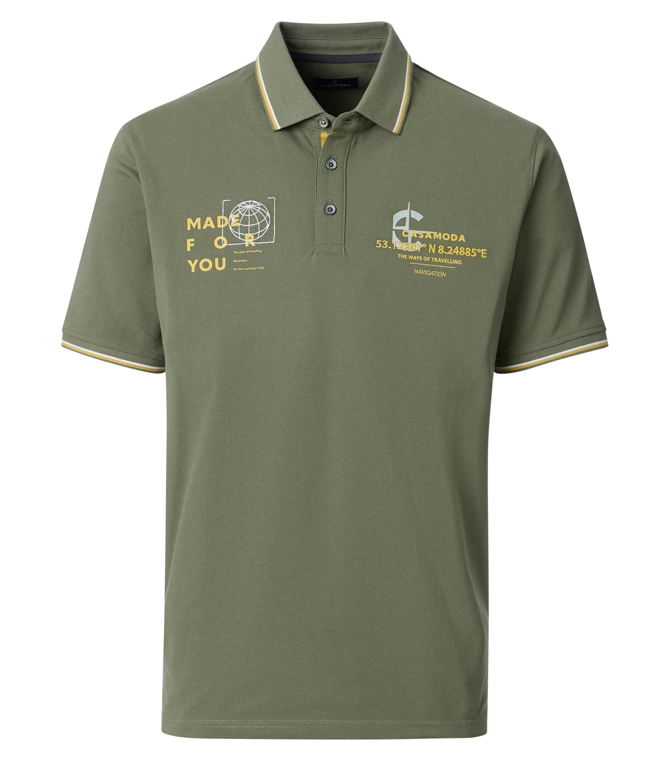 Polo-Shirt mit Print