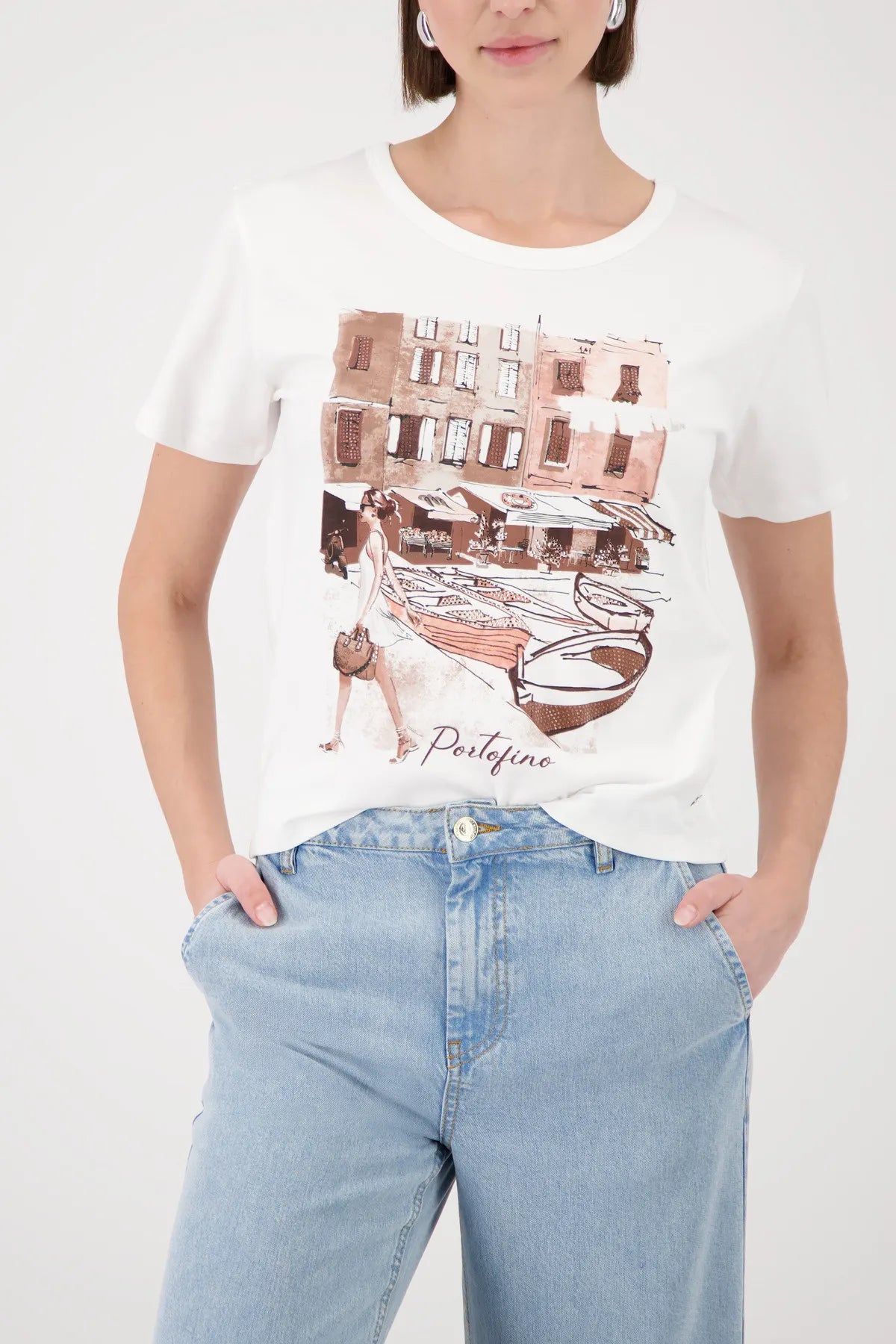 T-Shirt aus Baumwolle