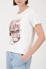 T-Shirt aus Baumwolle
