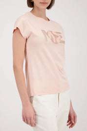 T-Shirt aus Baumwollmix