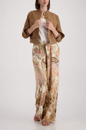 Trench-Jacke mit Stehkragen