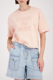 T-Shirt aus Viskosemix